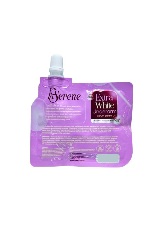 kserene Extra White Underarm Serum Cream 30g - Image 3